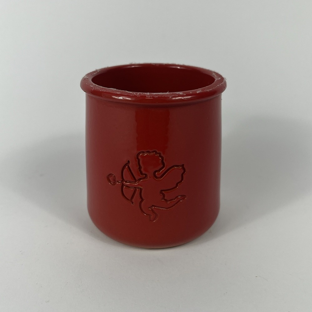 La Fermiere Yogurt Pot Red Cherub Cupid Valentine's Day Limited Edition